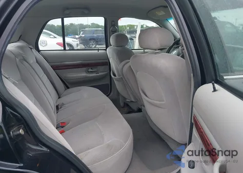 2002 Mercury Grand Marquis Gs из США, поврежденный, VIN 2MEFM74W82X629532